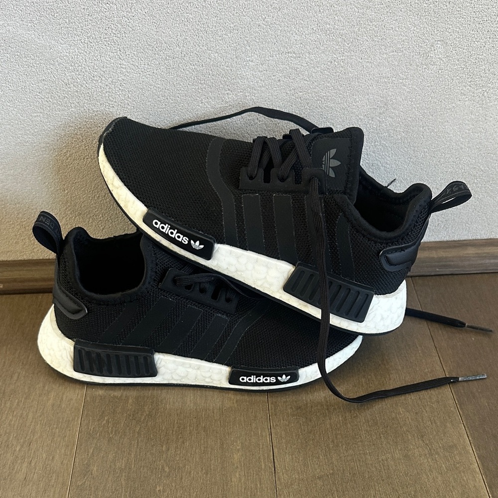 Adidas Black and White NMD Sneakers